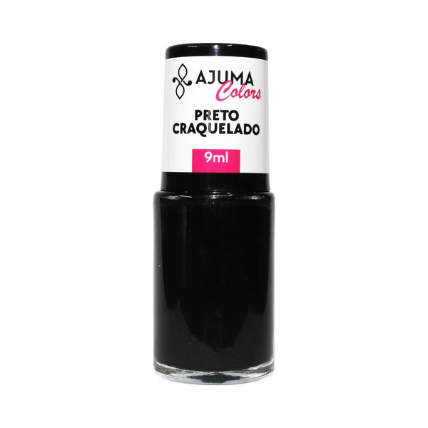 Esmalte Craquelado Preto 9ml Edição Limitada